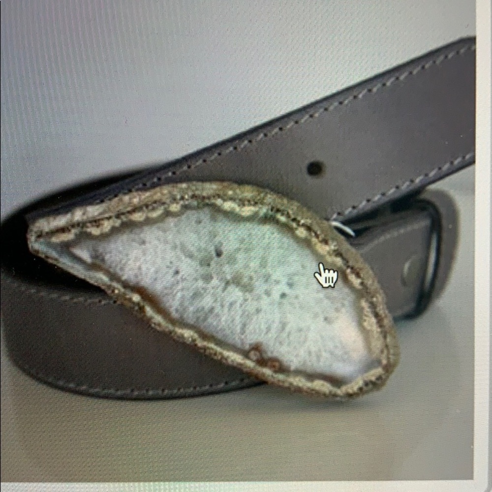 Agate Slice Belt